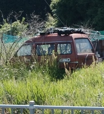 恵那市　廃車