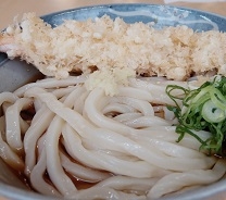 す奈は 宝町店　えび天ぶっかけ