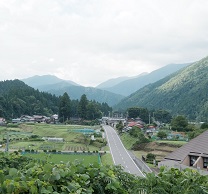 根尾谷断層　展望台