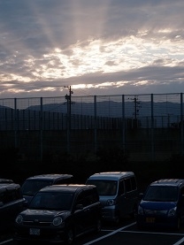 羽島温泉　駐車場