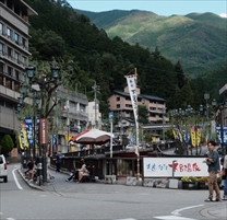 下呂温泉　街中