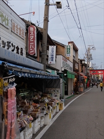 千代保稲荷神社　商店街