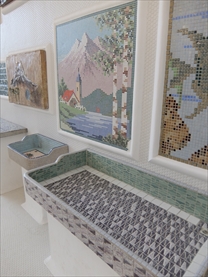 モザイクタイルミュージアム 展示