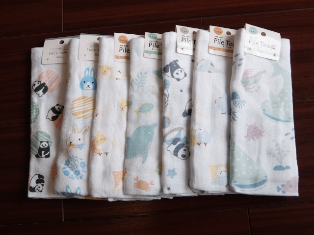 株式会社シナップス・ジャパン の「片面パイル フェイスタオル」シリーズ