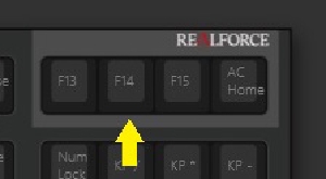 【Realforce R3Sキーボード】使い道のない音量キーを有効活用する