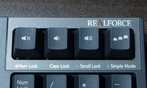 【Realforce R3Sキーボード】使い道のない音量キーを有効活用する
