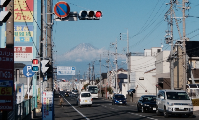 富士山（静岡・清水にて）